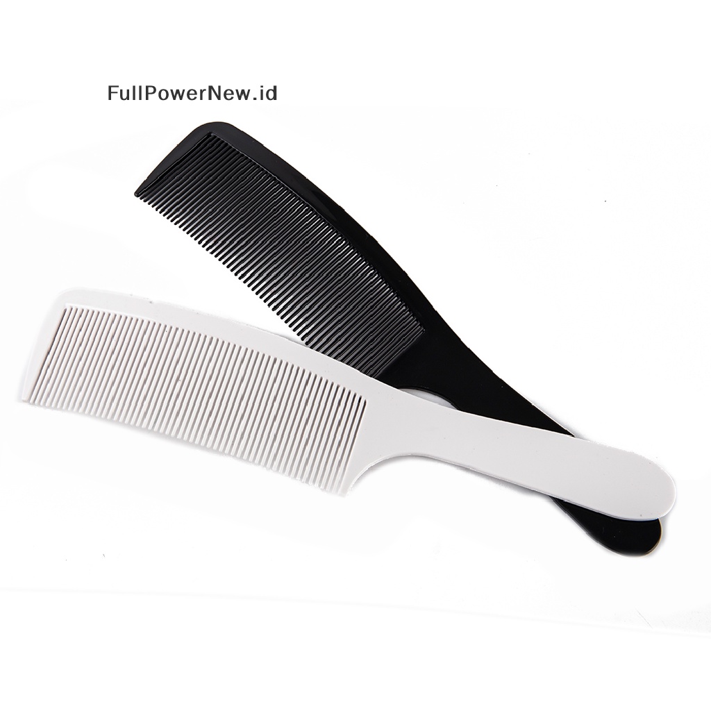 Power Curved Shaver Hair Clipper Cutg Comb Barber Flat Top Sisir Salon Anti Statis ID