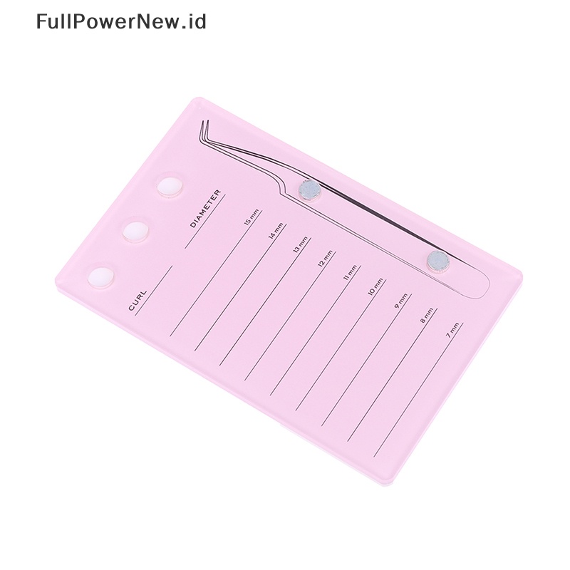 Power Papan Display Extension Bulu Mata Palsu Holder Magnetic Attraction Akrilik Palette ID