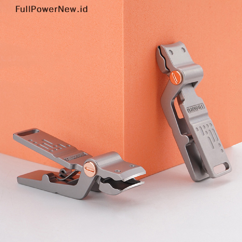 Power Gunting Kuku Rahang Lebar Berbentuk Buaya Bahan Stainless Steel Manicure Cutter ID