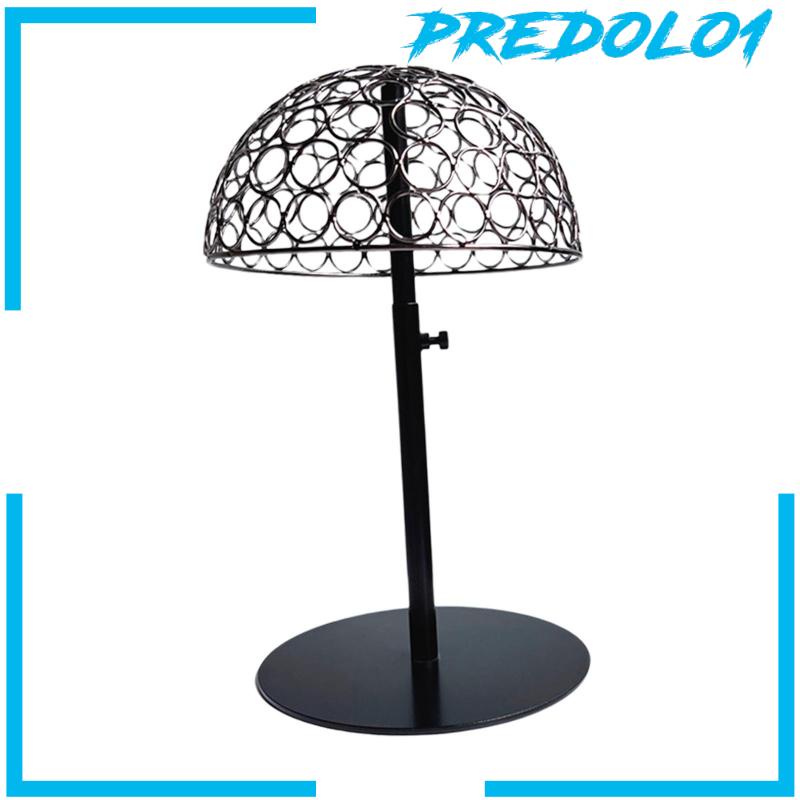 [Predolo1] Display Stand Topi Rak Topi Meja Bahan Metal Untuk Styling Topi Baseball Digunakan Di Rumah