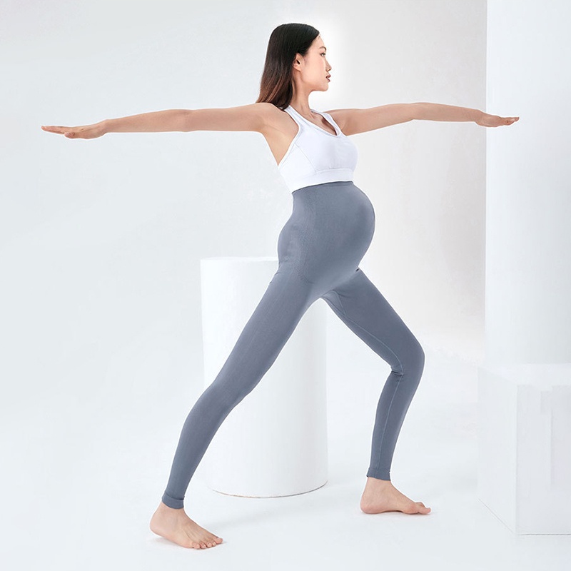 Celana Legging Ibu Hamil Celana Hamil Celana Olahraga Yoga Nyaman Elastis Tinggi Premium 3015