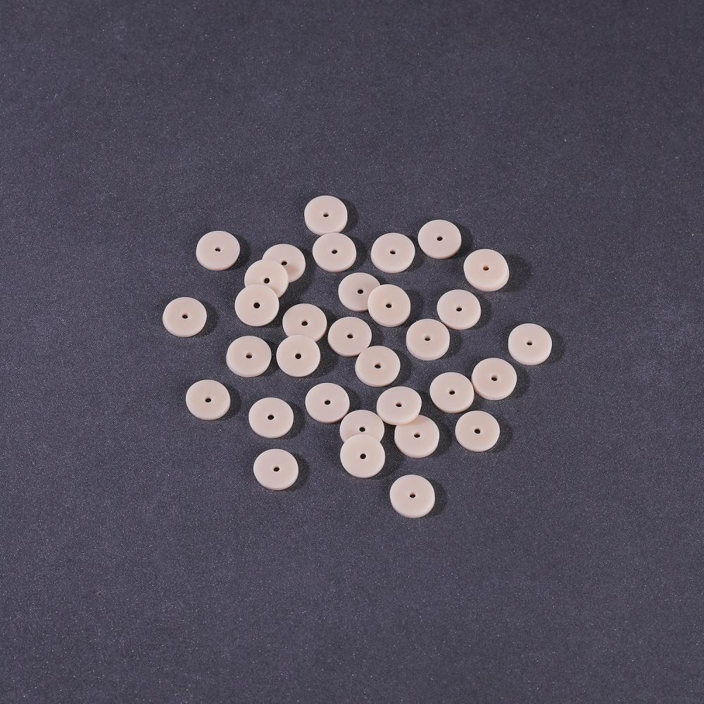 6-200pcs/lot Silikon Nopull Piercing Healing Discs Flexible Anti Hiperplasia Untuk Belakang Anting Lembut Anti Invaginatio