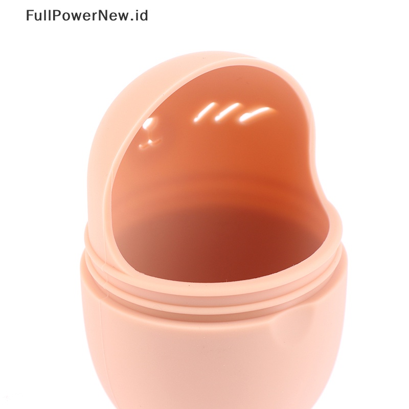 Power 2IN1 Makeup Puff Rak Penyimpanan Spons Telur Drying Stand Cleaning Brush CleanerTool ID