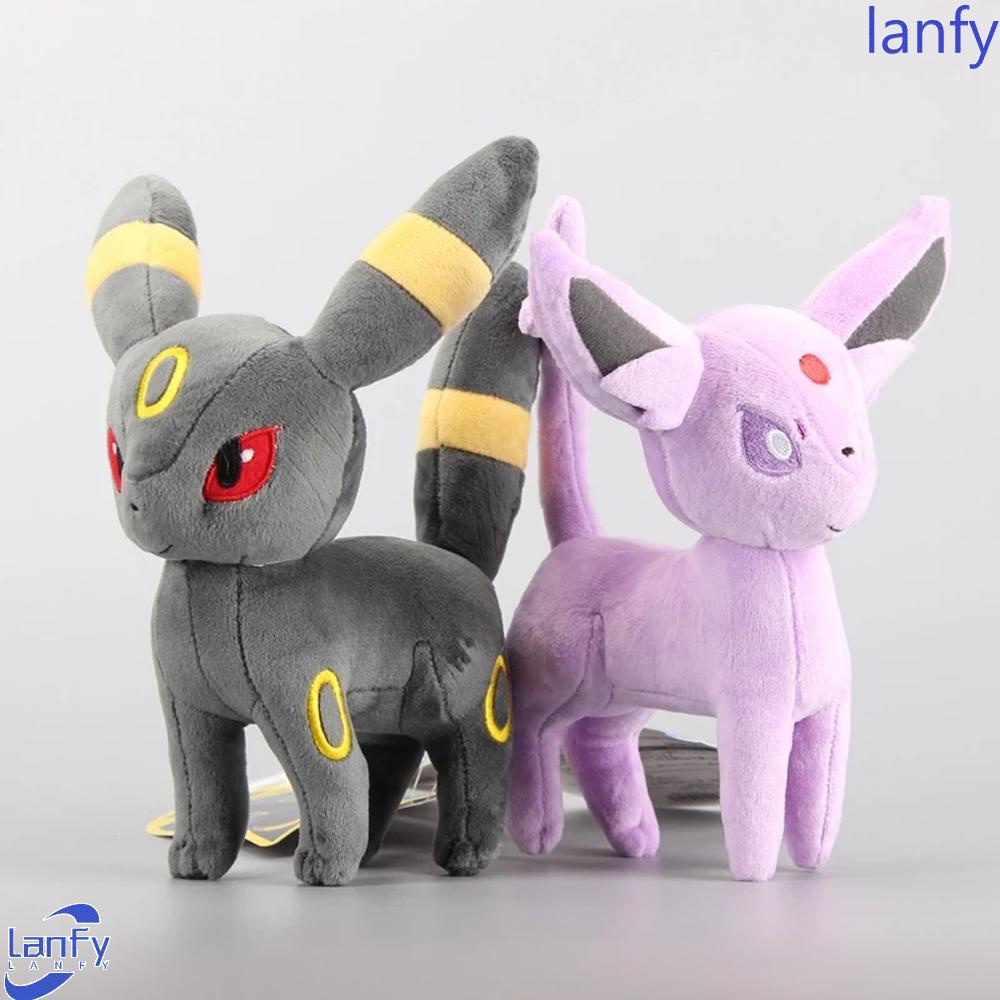 Lanfy Eevee Mainan Mewah Boneka Binatang Hadiah Anak Umbreon Flareon Jolteon Vaporeon Glaceon