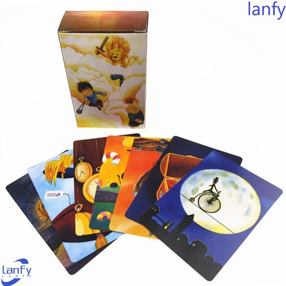 Lanfy DIXIT Expansion Card Origin Journey Kartu Keluarga Game Expansion Story Card Memories Wahyus Card Mini Cerita Kartu Pesta Meja Game Board Game