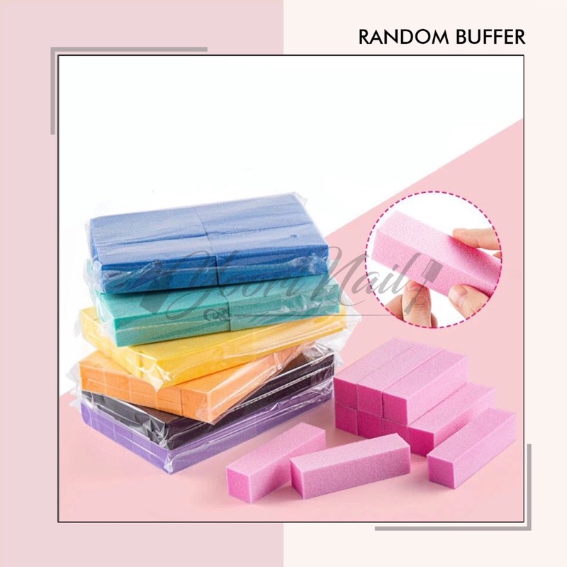 Random buffer sanding bufer buffer nail art gel buffer kasar