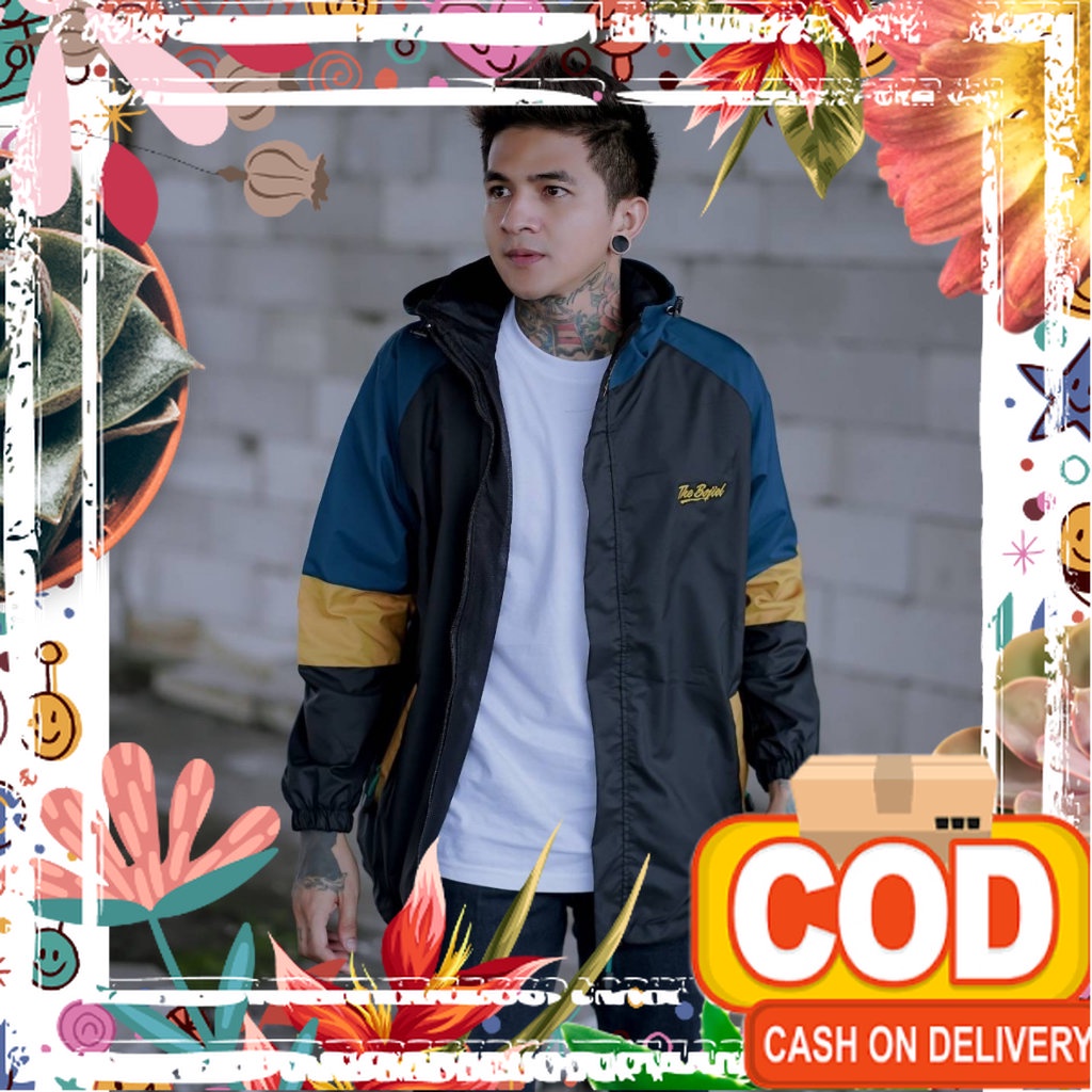 JAKET PARASUT CASUAL SALVIO HEXIA - JAKET PARASUT PRIA - JAKET MURAH - JAKET DISTRO - JAKET PRIA - J