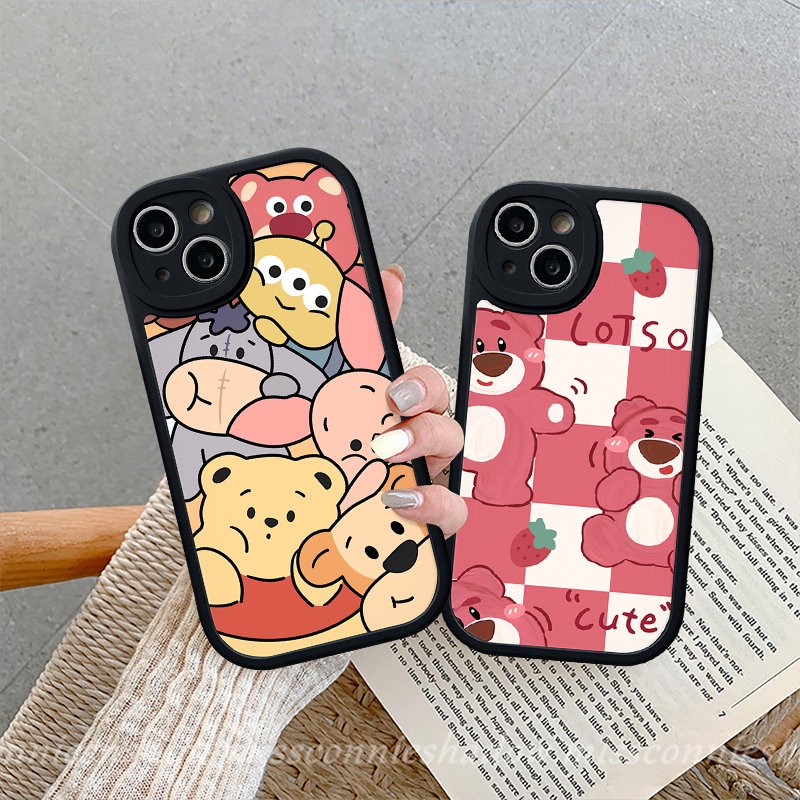 Case Cerita Mainan Kartun Untuk Redmi 12C A1 10 9T 10C 9 9A 10A 9C Redmi Note11 10 9 8 11 Pro+10s 11s 8 10Pro 9Pro 9s POCO M3 F4 X3 NFC Pro Mi 11T 12 Winnie Lucu Sarung Manyo The Pooh