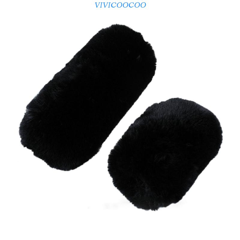 Vivi Microphone Windscreen Foam Microphone Cover Mic Windscreens Bulu Kaca Depan Untuk Desktop Interview Outdoor- Mic