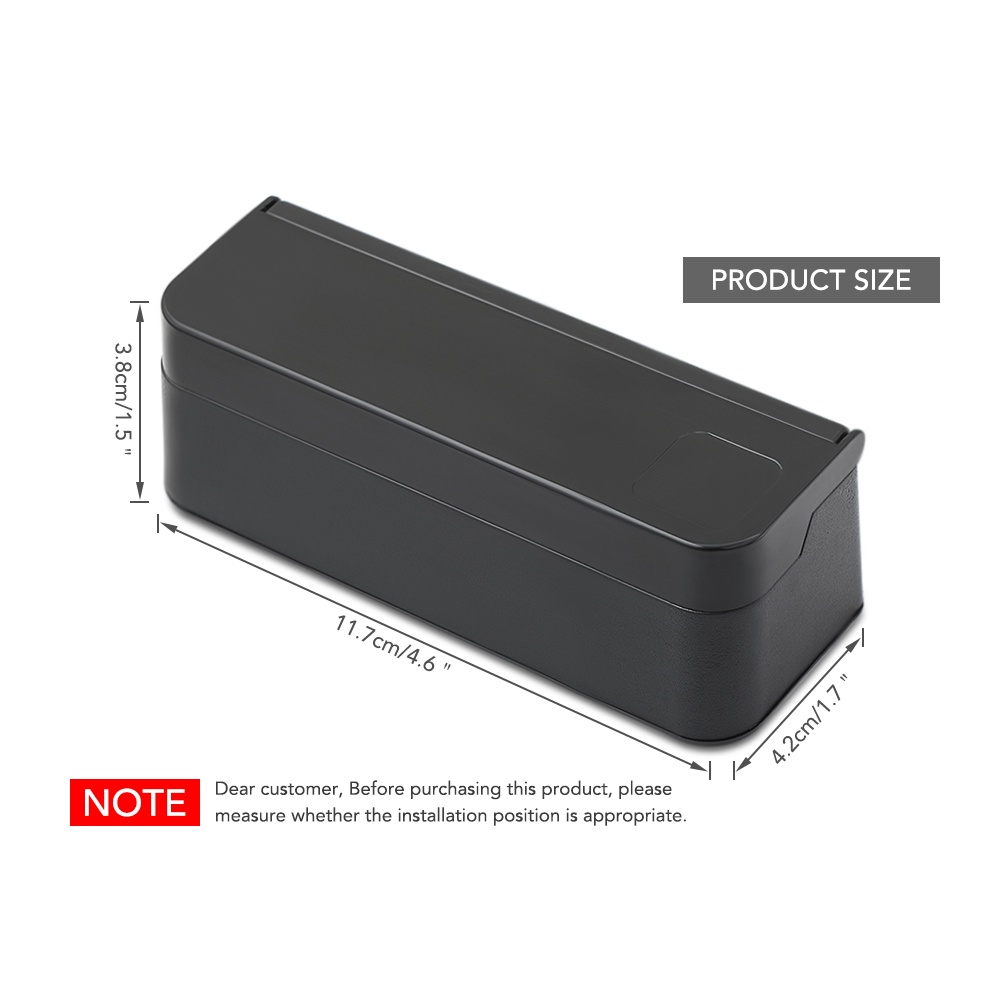 Tokomuda Mobil Organizer Car Coin Holder Kotak Koin Mobil + Tempat Kartu Flazz 2 in 1 Car storage box car coin box