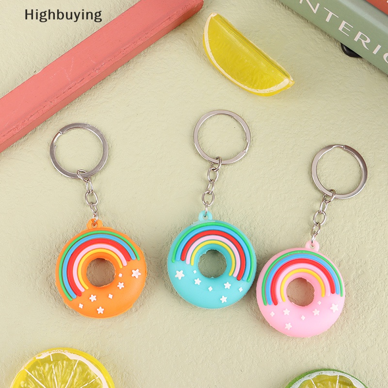 Hbid Kartun Donat Manis Bentuk Aktivitas Hadiah Liontin Gantungan Kunci Tas Liontin Dekorasi Aksesoris Glory