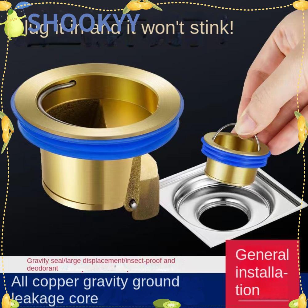 Chookyy Floor Drain Aksesoris Kamar Mandi Colander One Way Valve Pencegah Serangga Seal Stopper Anti Bau
