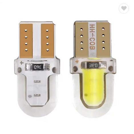 Lampu LED T10 COB gel jel jelly pendek mini Spedometer Senja Sein Plat