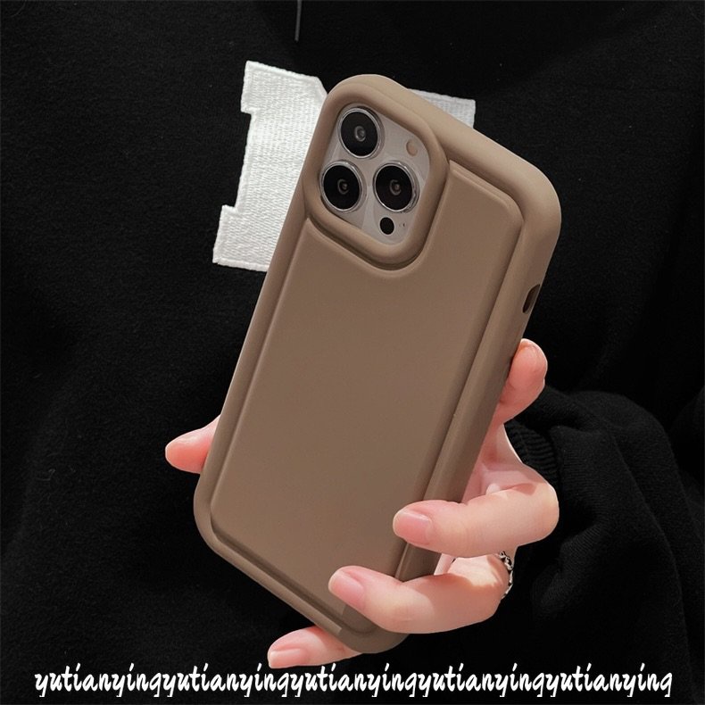 Casing Ponsel Lembut Polos Matte Tebal Mewah Simple Untuk Redmi 10C 9 9T 10 10A 9C NFC A1 12C 9A Redmi Note 11 10 8 10s 11s 9poco F4 Silikon Cair Airbag Shockproof Cover