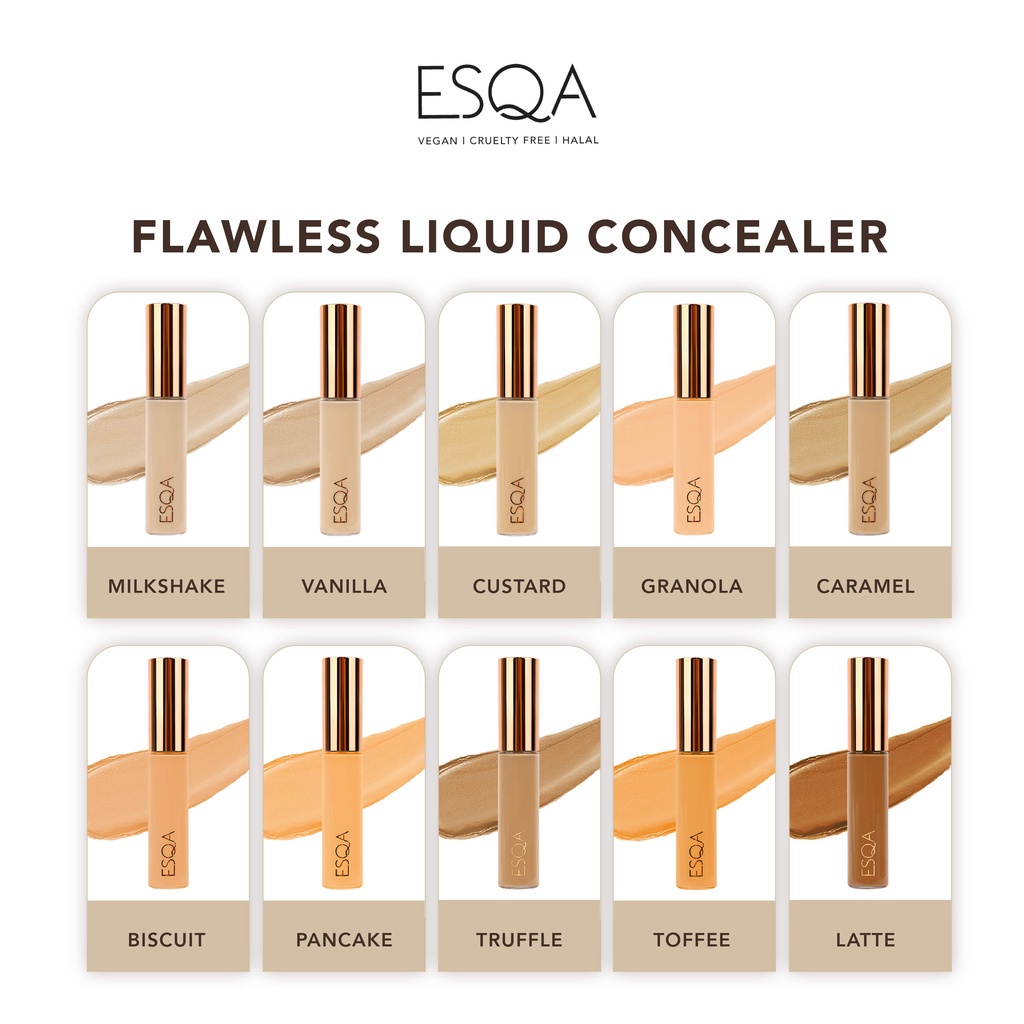 ESQA Flawless Liquid Concealer Mini / Full Size