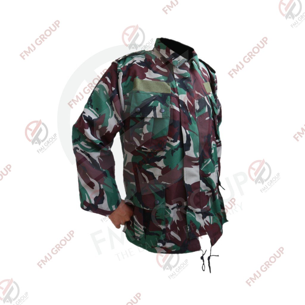 Jaket Dinas Lapangan TNI Model Aceh Anti Air / Jaket Aceh Waterproof