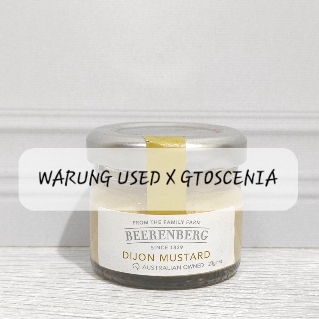 

Beerenberg Dijon Mustard Sauce 30 gr / Saus mustar