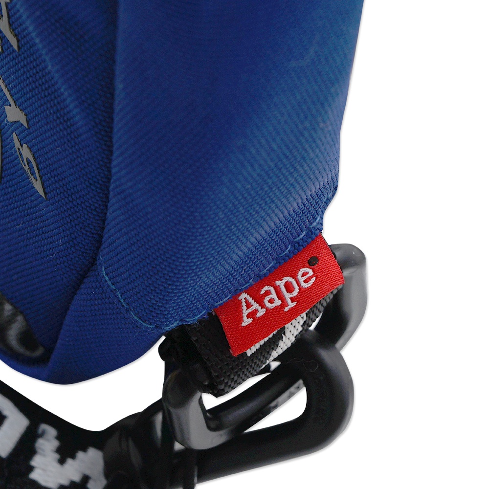 Aape by A Bathing Ape Logo Patch Shoulder Bag