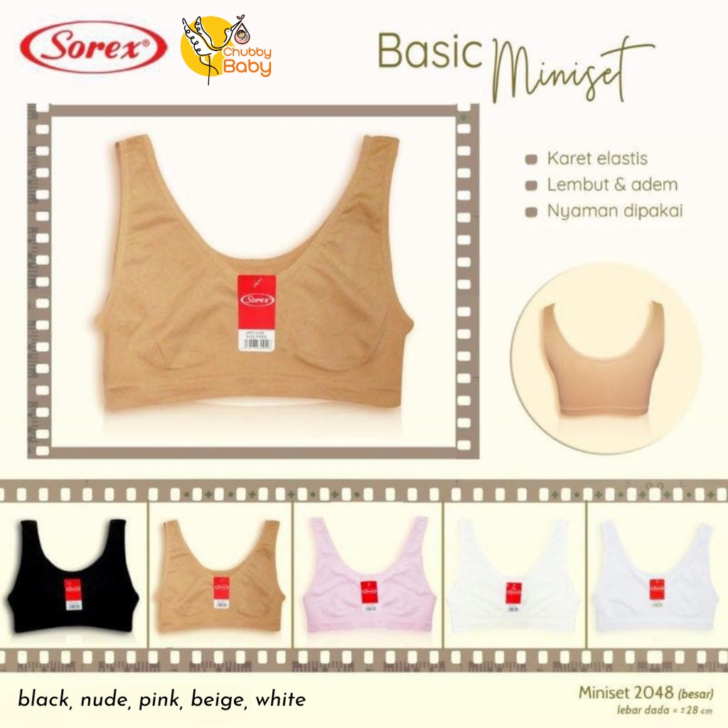 Sorex Basic Miniset 2048 | Miniset Remaja Tanpa Busa dan Kawat