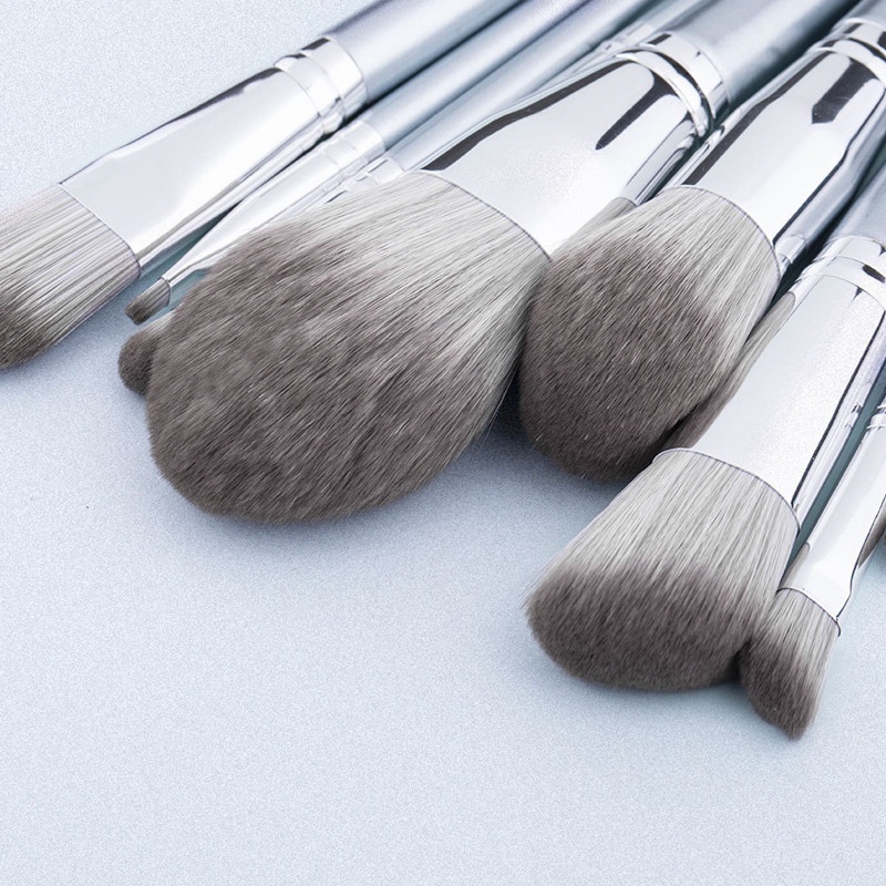 MAANGE 14pcs Makeup Brush Set First Sight Silver Makeup Brushes Face Makeup Brushes 1414