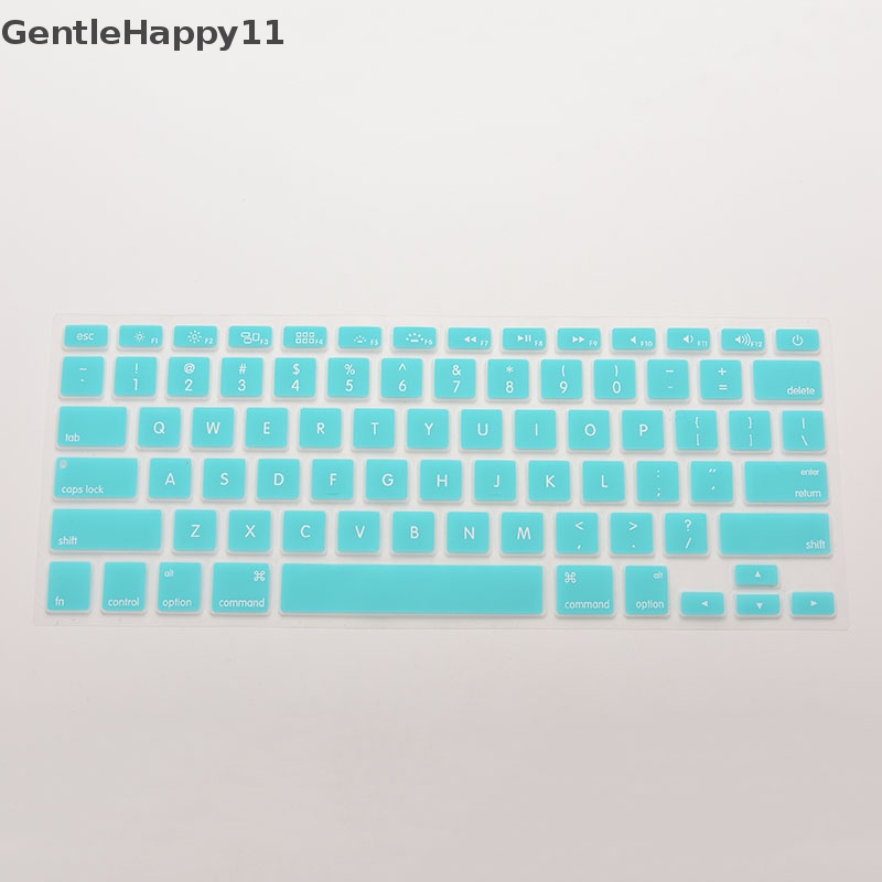 Gentlehappy Case Penutup Kulit Keyboard Bahan Silikon Untuk Macbook Air Pro 13 &quot;15&quot; 17inci id