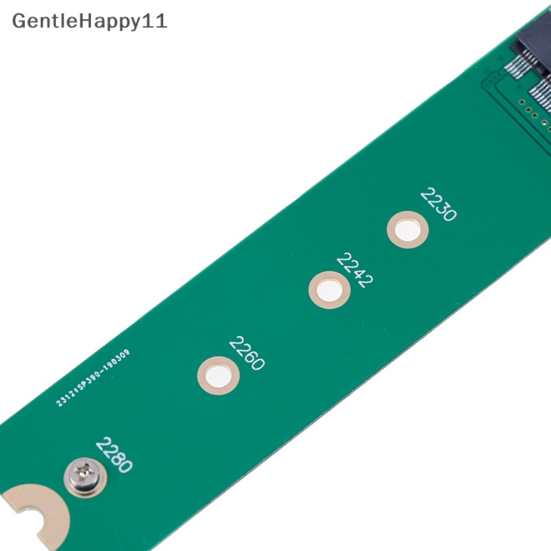 Gentlehappy M.2 NGFF SATA SSD converter adapter card Untuk macbook air 2012a1465 A1466 id