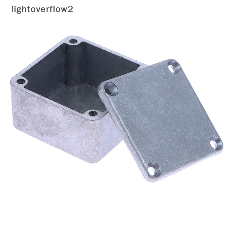 [lightoverflow2] Aluminium Enclosure Electronic Diecast Stompbox Project Box 1590LB 50 * 50 * 3mm [ID]
