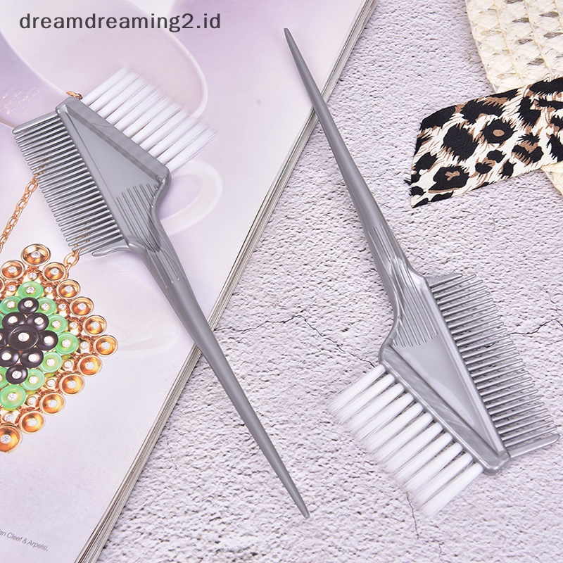 (drea) Sikat Pewarna Pewarna Rambut Sisir Barber Salon Tint Hairdressing Styling Tools//