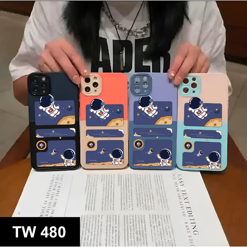 NEW CASE TWO TONE MOTIF FOR XIAOMI REDMI A2 2023 NEW CASE - BDC