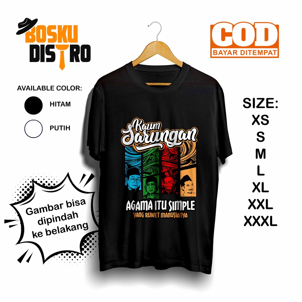 KAOS DISTRO | KAOS HUMOR KATA KATA KEREN | KAOS ISLAMI KAUM SARUNGAN