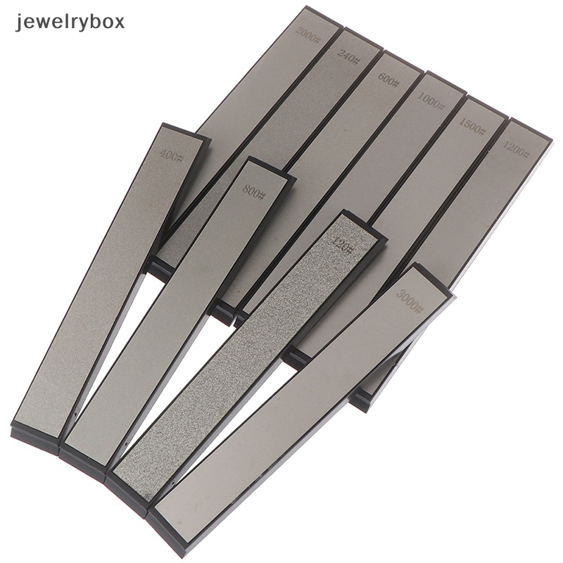 [jewelrybox] 120-3000 Fixed Angle Sharpener Diamond Whetstone Minyak Batu Honing Stone Butik