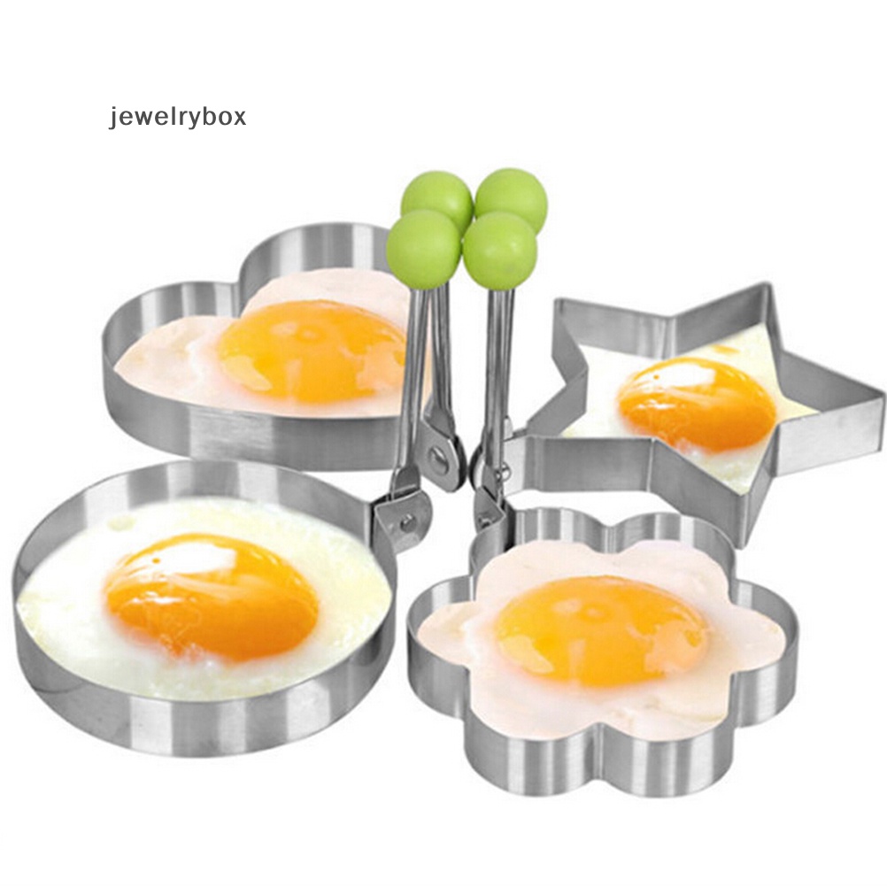 [jewelrybox] Alat Dapur Masak Stainless Steel Cincin Pembentuk Telur Goreng Cetakan Pancake Mold Butik