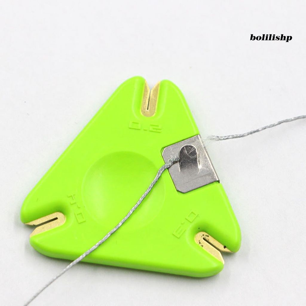 Bo-alat Kupas Mancing Tahan Aus Kuat Dan Kokoh Simple Digunakan Ukuran Kecil Plastik Ringan Reusable Stainless Portable Line Cutter Fishing Tackle