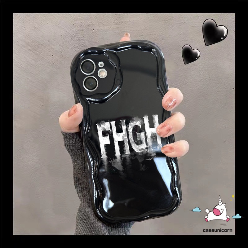 Case Es Krim Huruf Inggris Trendi Untuk Redmi 10C A1 9A 10 9T 9C 9 10A 9C NFC A2 Redmi Note10 11 11s 10s 10Pro 10 Pro Max POCO M3 Kreatif Glossy Lembut 3D Bergelombang Melengkung Penutup Tepi