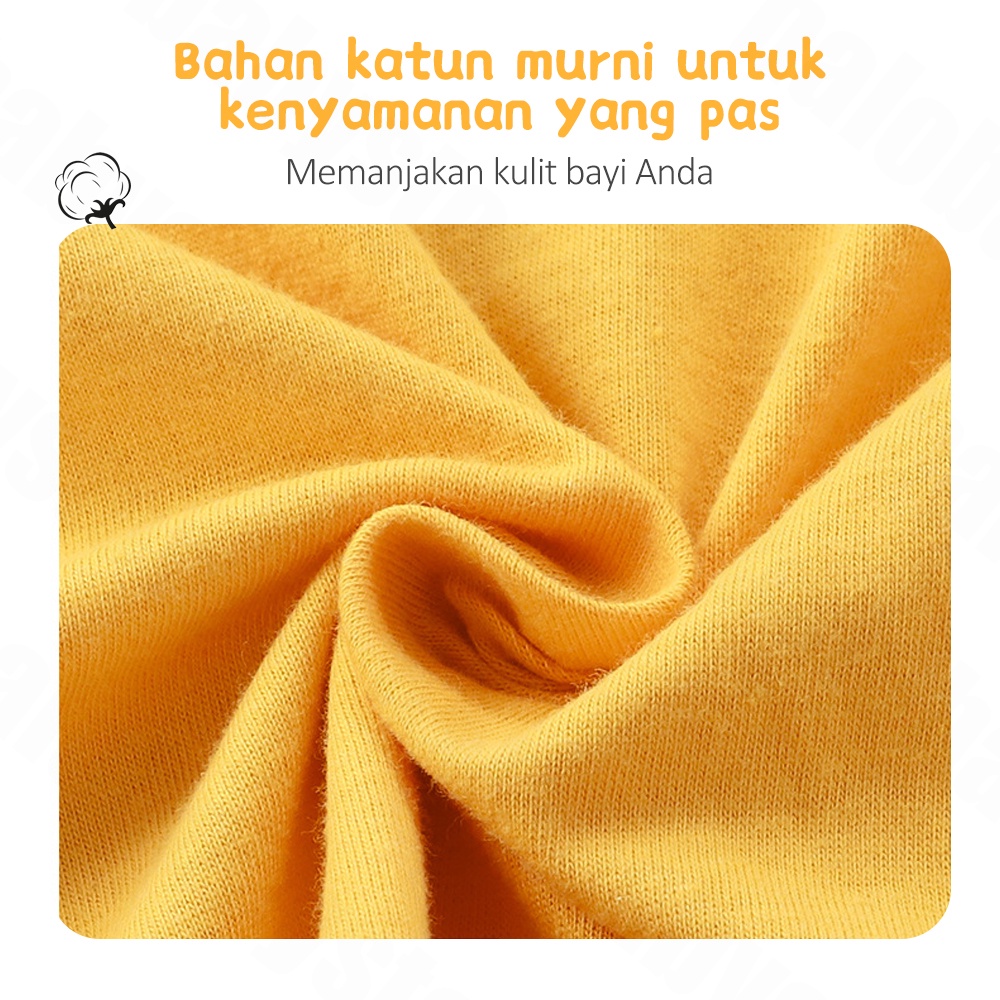 Halo Baby Baju Anak pendek/setelan bayi motif karakter/Piyama Baju Tidur Pendek Jumper Anak