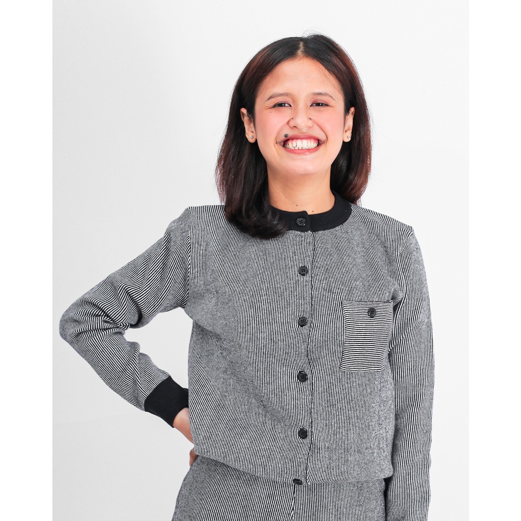 Berly Knit Cardigan Black