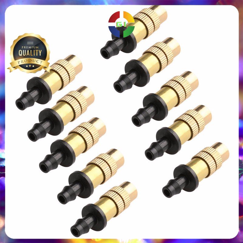 Sprinkler Irigasi Air Taman Nozzle 1 Hole 10PCS - HW810 - Copper