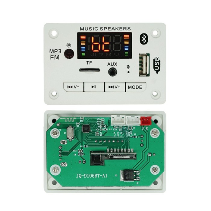 Modul MP3 Kit JQ-D106BT - Hitam