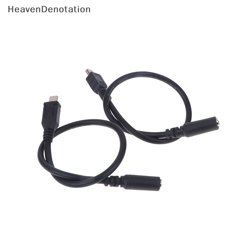 [HeavenDenotation] Micro USB to 3.5mm Jack Headphone Earphone Cable Adapter Soket Kabel Audio HDV