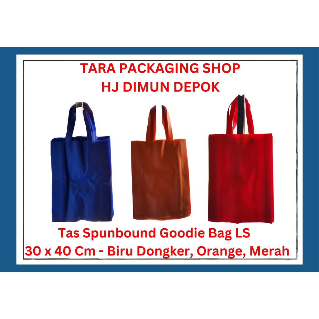 Tas  30 x 40 Cm Spunbound Goodie Bag