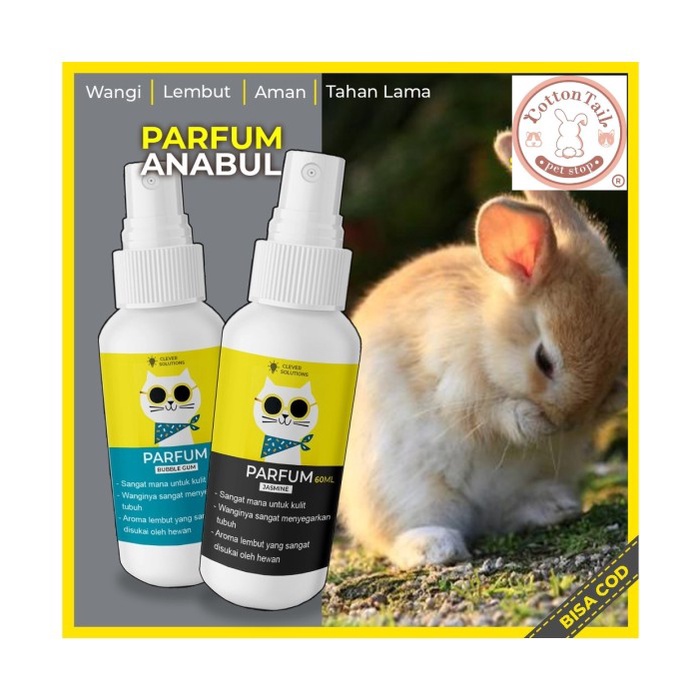 Parfum Kucing Kelinci Hamster Sugar Glider Pelembut Bulu Premium 60ML