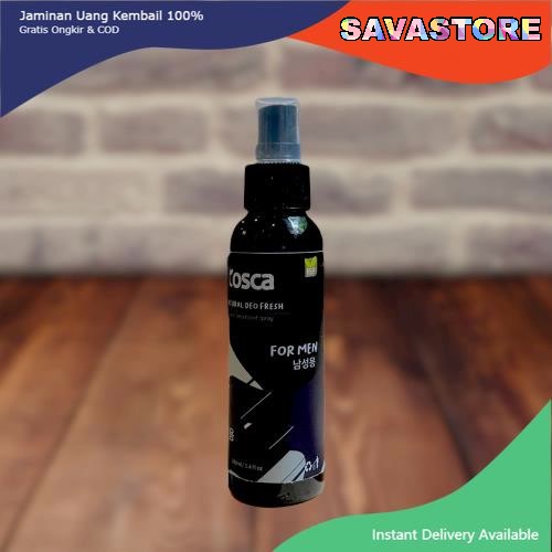 TOSCA Penghilang Bau Ketiak TOSCA Natural Deodorant Spray 100ml deodorant tawas alami