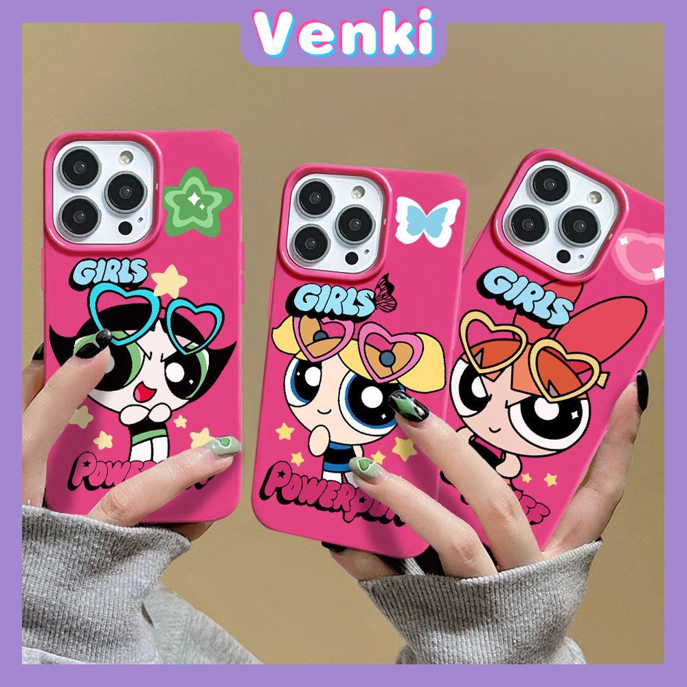 VENKI - For iPhone 11 iPhone Case Black Glossy TPU Soft Case Shockproof Protection Camera Cute Cartoon Character Compatible with iPhone 14 13 Pro max 12 Pro Max xr xs max 7 8Plus