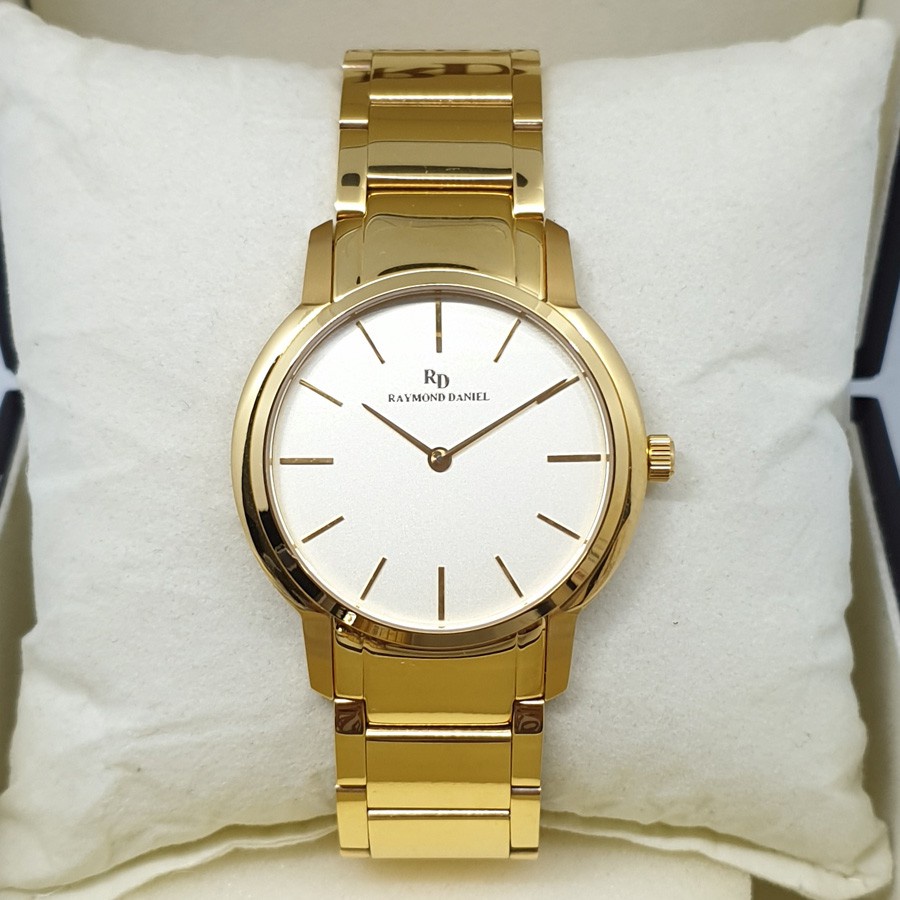Raymond Daniel RD 223 Gold,Jam Tangan Couple(Bisa Beli Satuan), Original