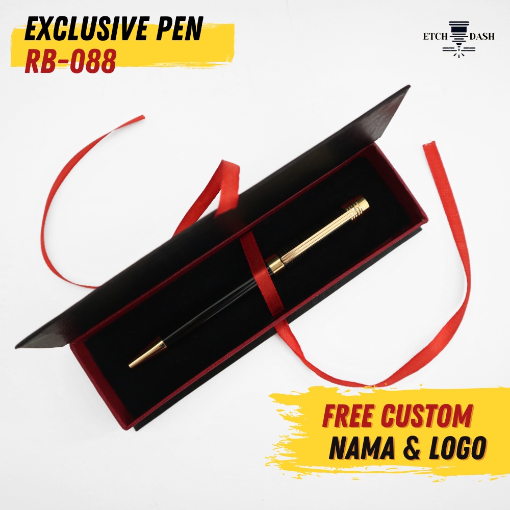 

Pulpen Hadiah Perusahaan Free Custom Merchandise - Exclusive Pen RB-088