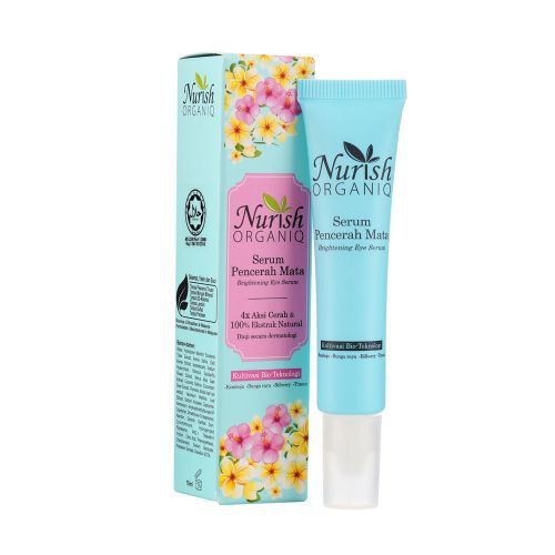 Clinelle x Nurish Organiq Serum Pencerah Mata 15gr