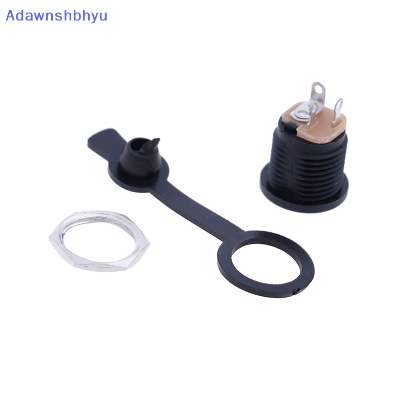 Adhyu Waterproof 5.5 x2.1mm/5.5 * 2.5mm DC socket power jack plug female mount Konektor ID