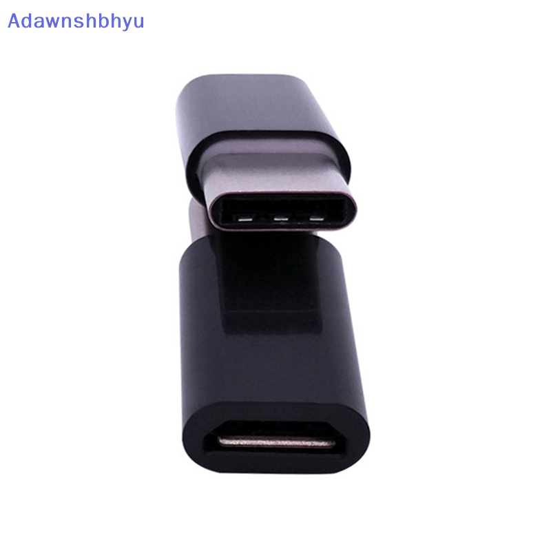 Adhyu USB 3.1 Type C Male to Micro USB Female Adapter Converter Konektor Data Adapter ID