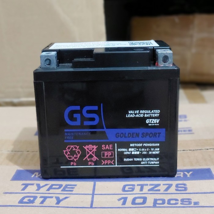 Aki Motor Vario 125 - 150, PCX 150 GS GTZ6V MF Aki Kering Honda