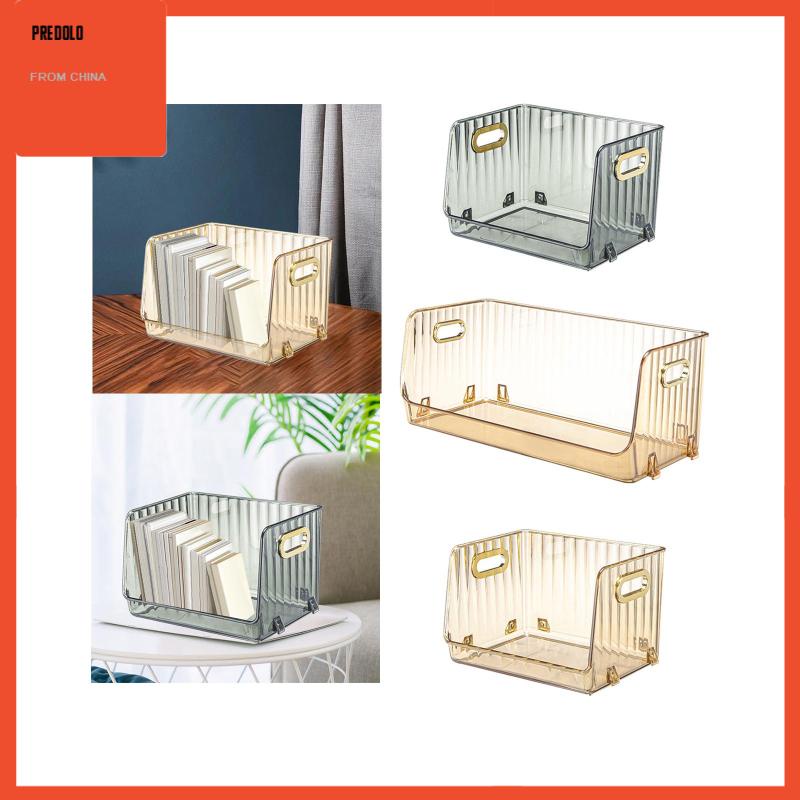 [Predolo] Wadah Penyimpanan Bening Kotak Penyimpanan Transparan Untuk Pintu Masuk Kamar Tidur Dapur